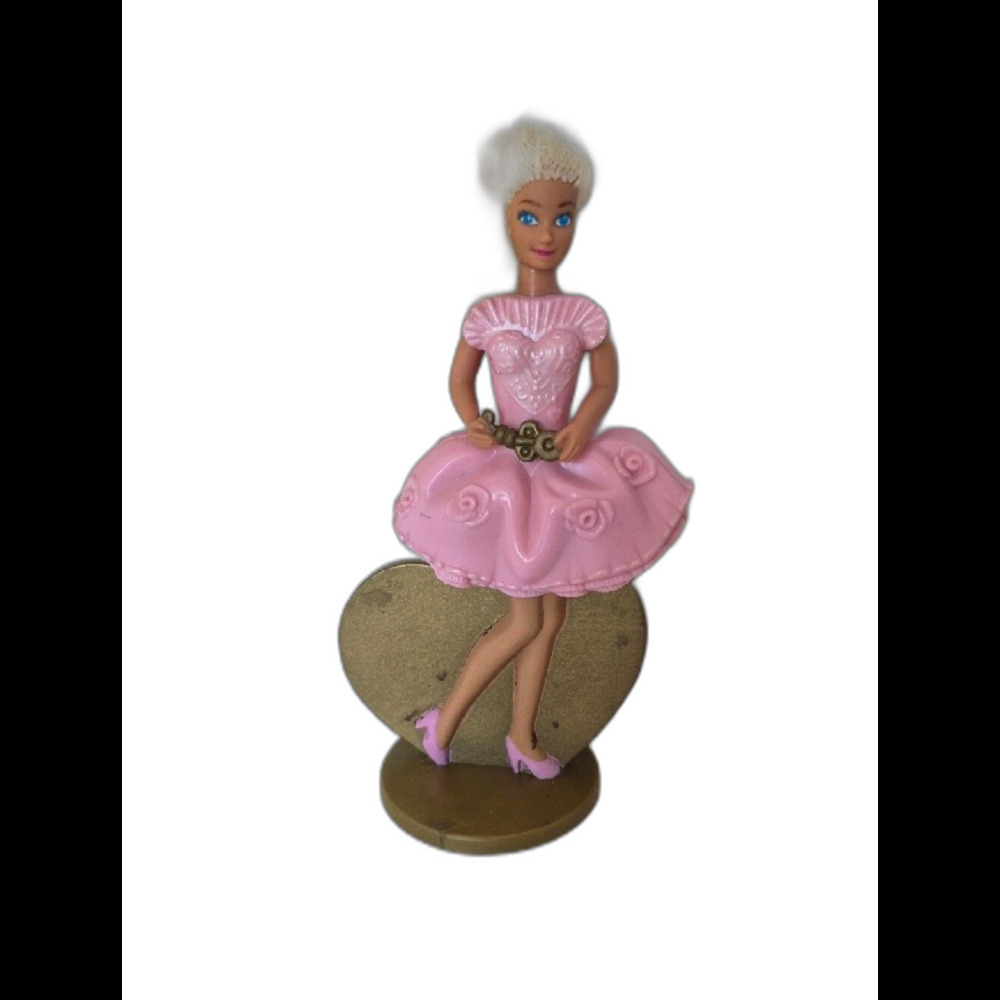 Vtg 1991-1993 Mcdonald's Barbie Doll Trio - Rooted Hair Mini Figures - Picture 3 of 7